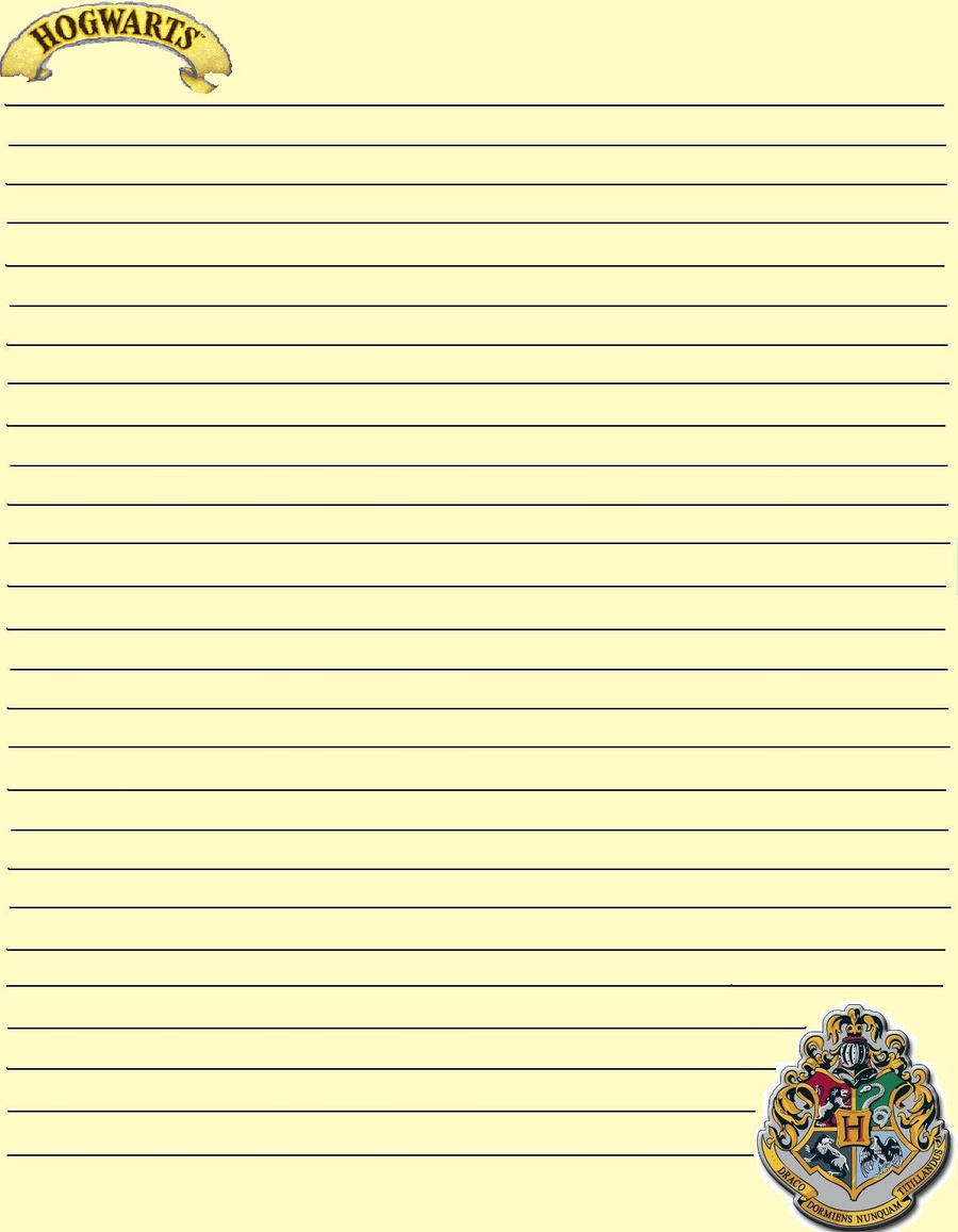 Hogwarts Stationary by PhantomOfARose on DeviantArt