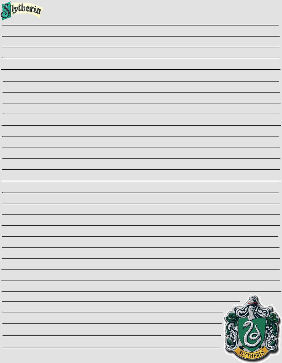 Slytherin Stationary