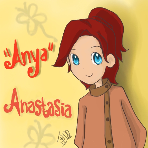 Anastasia (aka Anya) is (Not) Disney by Jeana1 on DeviantArt