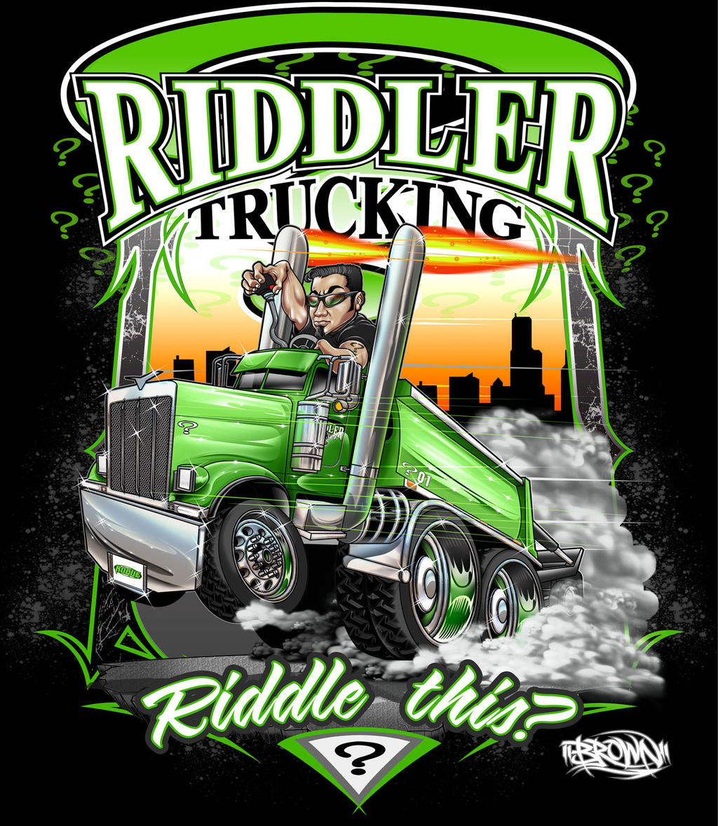 American Racing Riddler's RIDDLER TRUCKING by BROWN73 on DeviantArt