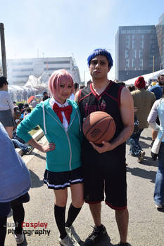 Aomine Daiki x Momoi Satsuki - Sakura Matsuri DC