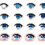 How to draw Anime Eyes