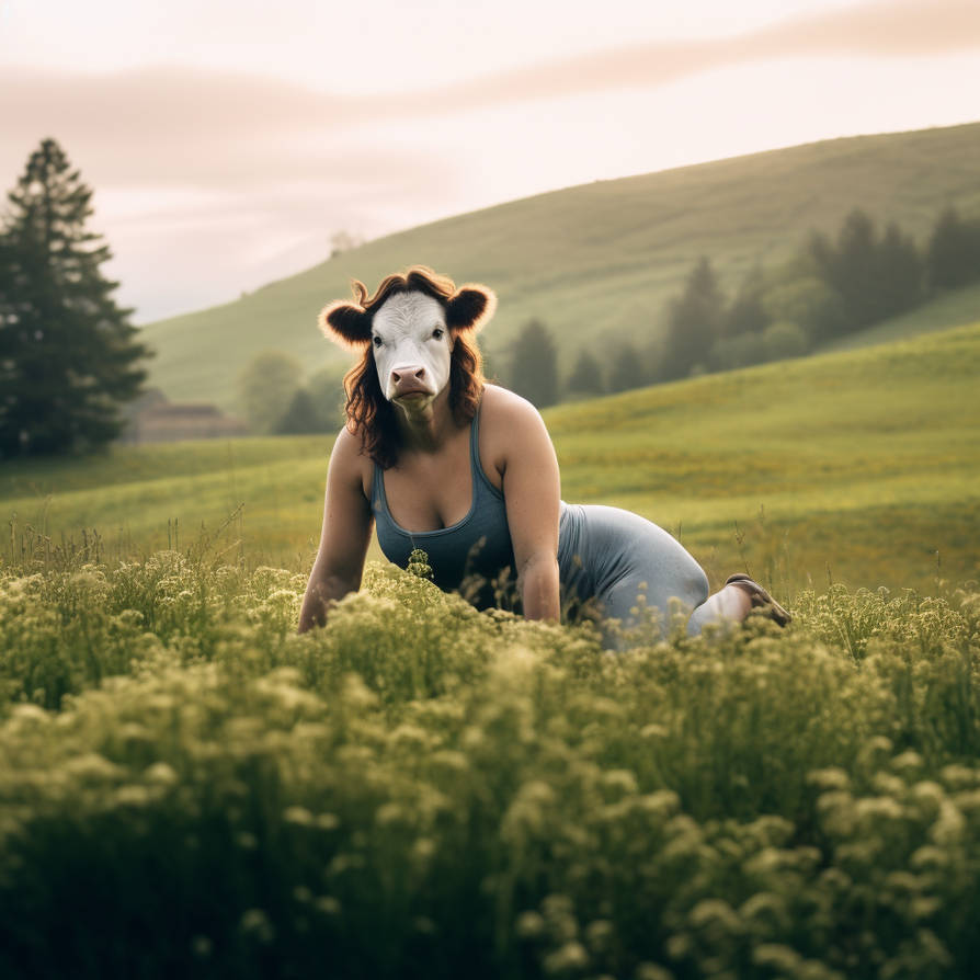 Deviantart Cowder cow girl by lothar777 on DeviantArt