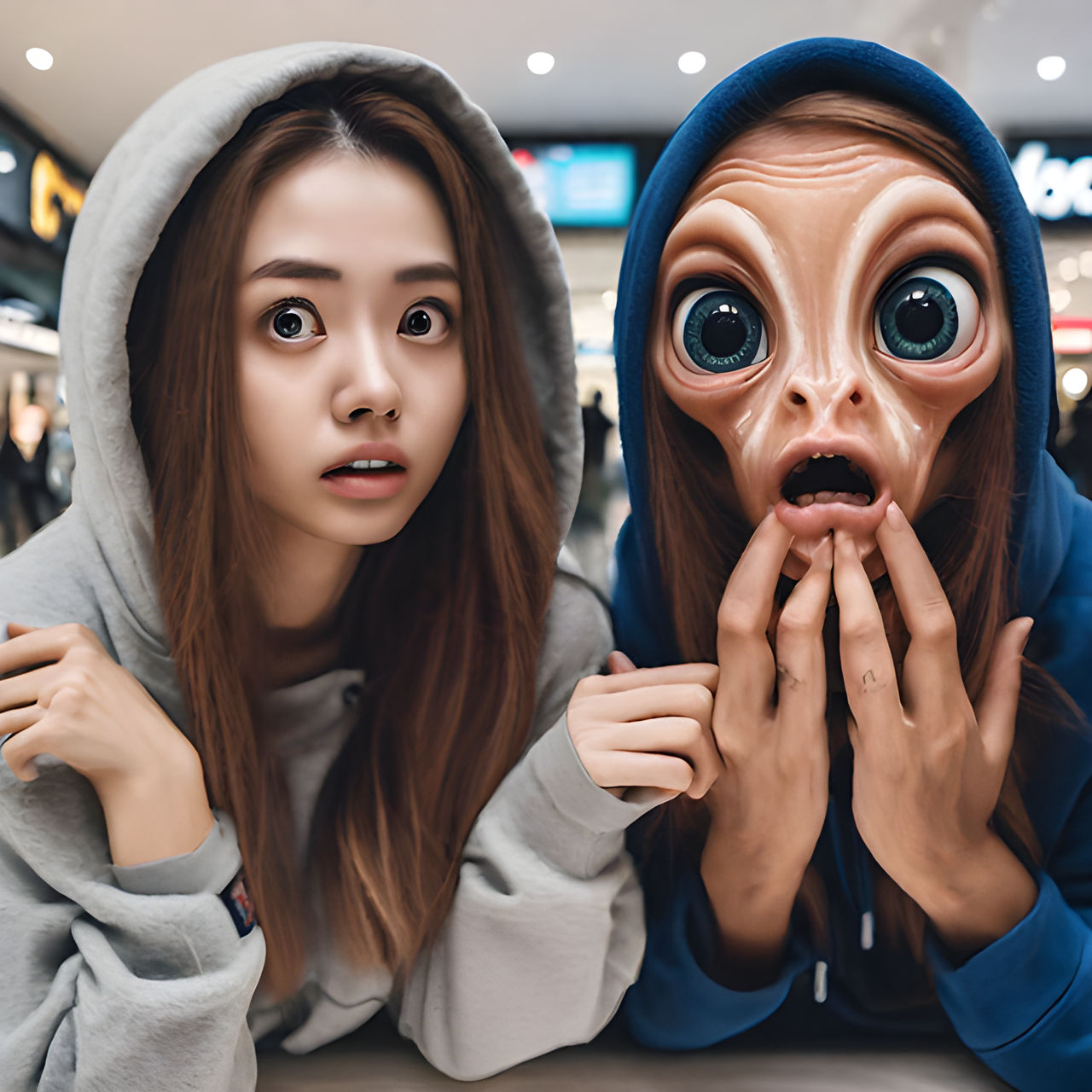 oh my god, you're becoming an alien! by lothar777 on DeviantArt