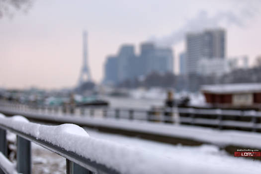 Snow in Paris