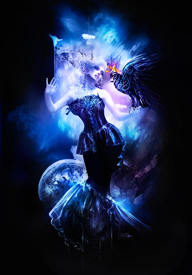 Fly me to the moon by stellartcorsica Fly me to the moon by stellartcorsica