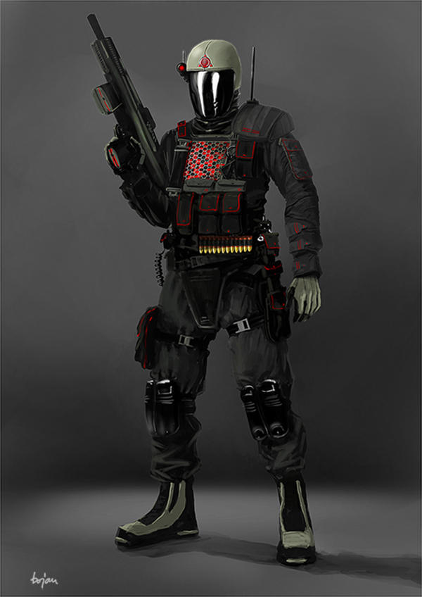 Soldier/Riot Cop Concept