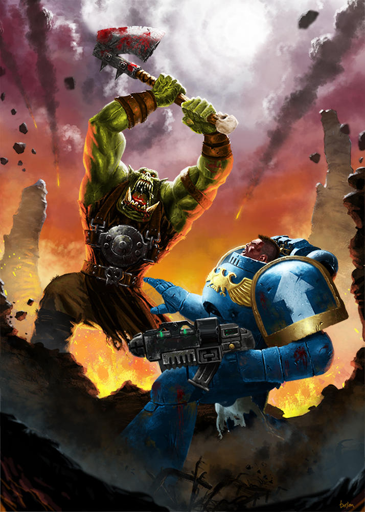 Games Workshop art test by littlewing2 Games Workshop art test by littlewing2