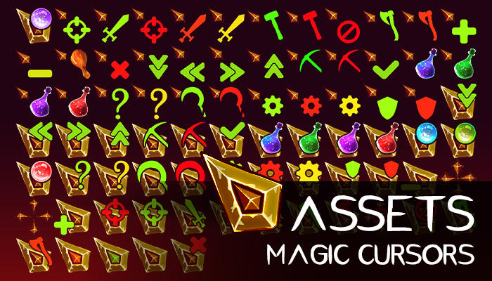Assets Fantasy Cursors Pack +77 by Wenrexa on DeviantArt