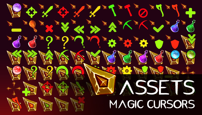 Assets Fantasy Cursors Pack +77 by Wenrexa on DeviantArt