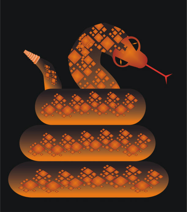 diamondback rattler by GAIAMADNESS on DeviantArt