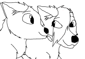 Furry Lick Outline base