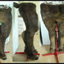 Dark Brown Satyr Legs