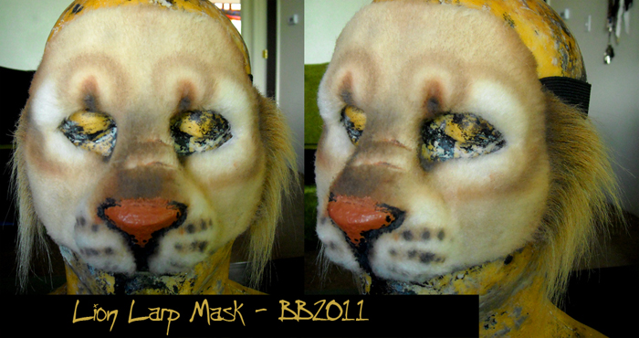 Lion LARP Mask