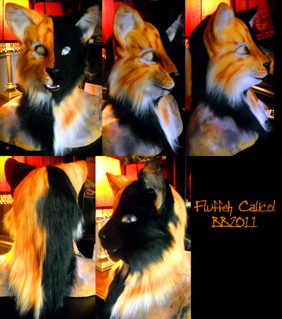 Halloween Calico Cat  SOLD