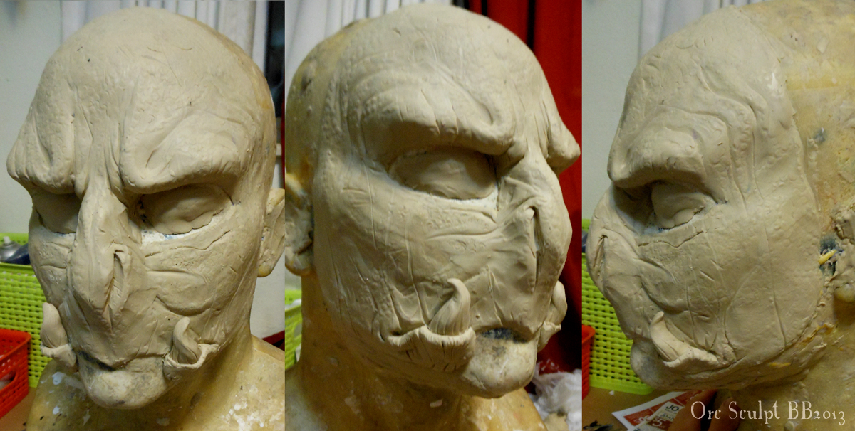 Orc LARP mask...