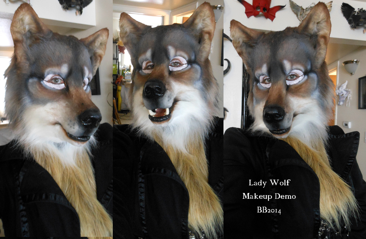 Lady Wolf Makeup Demo by on DeviantArt