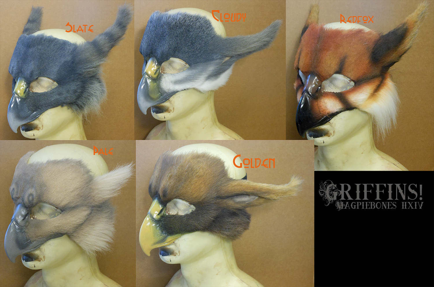 Griffin LARP Masks