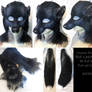 Creative Freedom Black Wolf LARP Mask