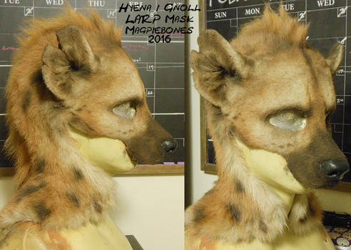 Hyena/ Gnoll LARP Mask