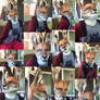 Kangaroo collage