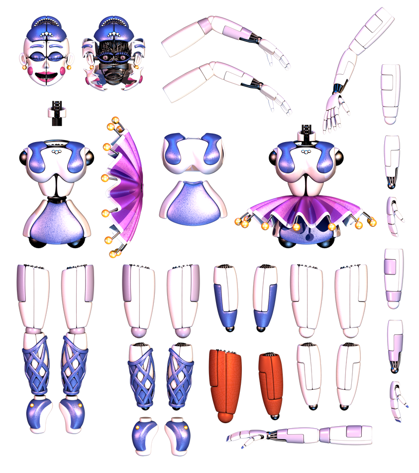 Ballora Resources by puploora on DeviantArt
