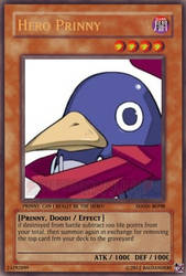 YGO custom Card: Hero Prinny (Disgaea)