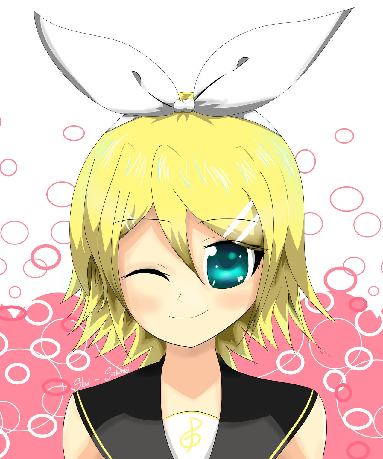 Kagamine Rin by Shai-Sakura on DeviantArt