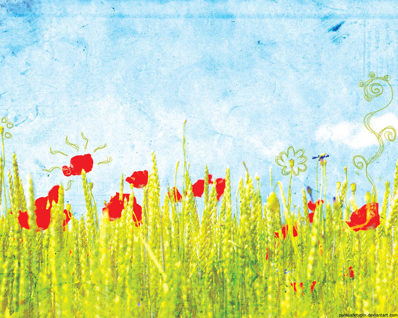 Wallpaper - Flower Field