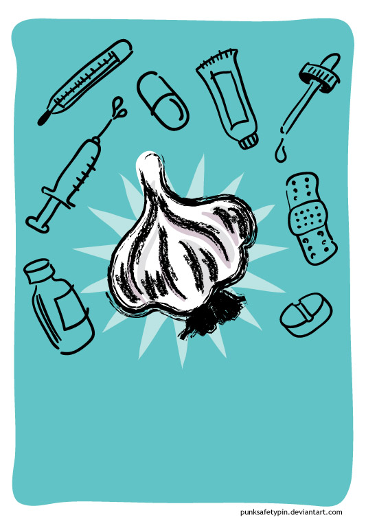 Unfinished Garlic Poster 1