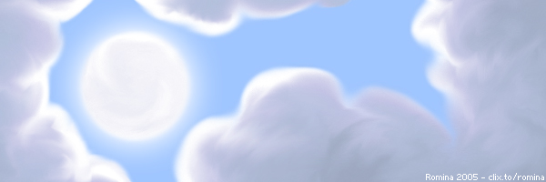 More clouds