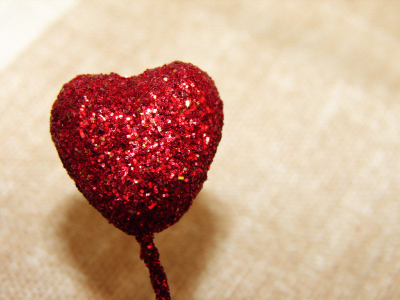 Glittery Heart 1