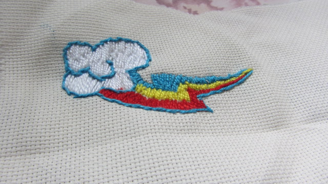 My Little Embroidery: Rainbow Dash