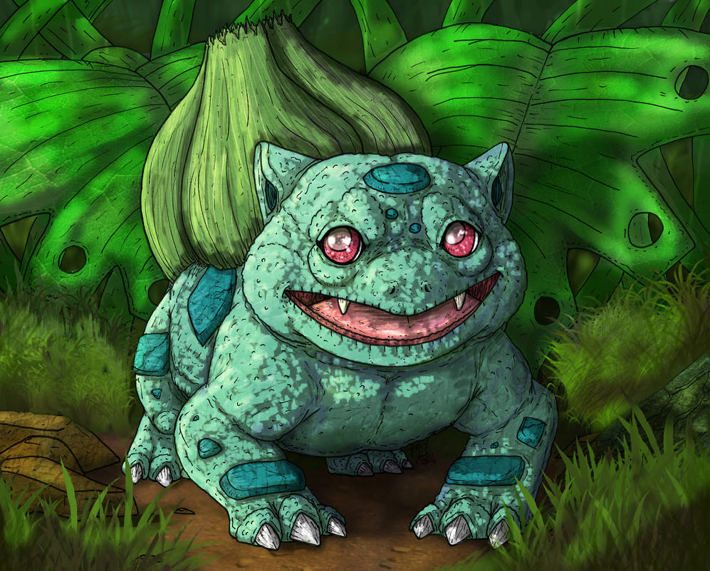 #001 Bulbasaur by LionnessOfLove on DeviantArt