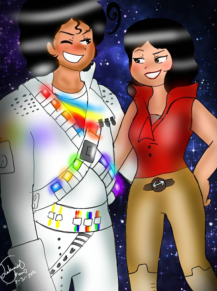 Arttrade : Captain Eo and Lora