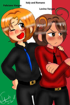 Hetalia : Italy and Romano