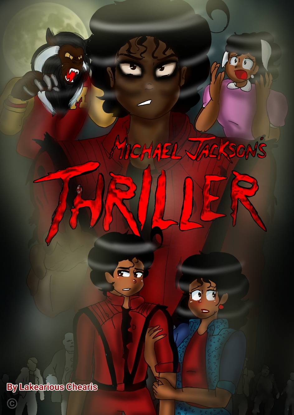 Michael Jackson's Thriller Comic cover by mjackson5 on DeviantArt Michael Jackson's Thriller Comic cover by mjackson5 on DeviantArt