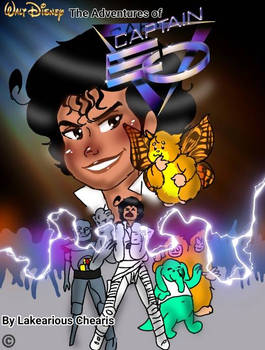 The Adventures of Captain Eo Comic cover 2