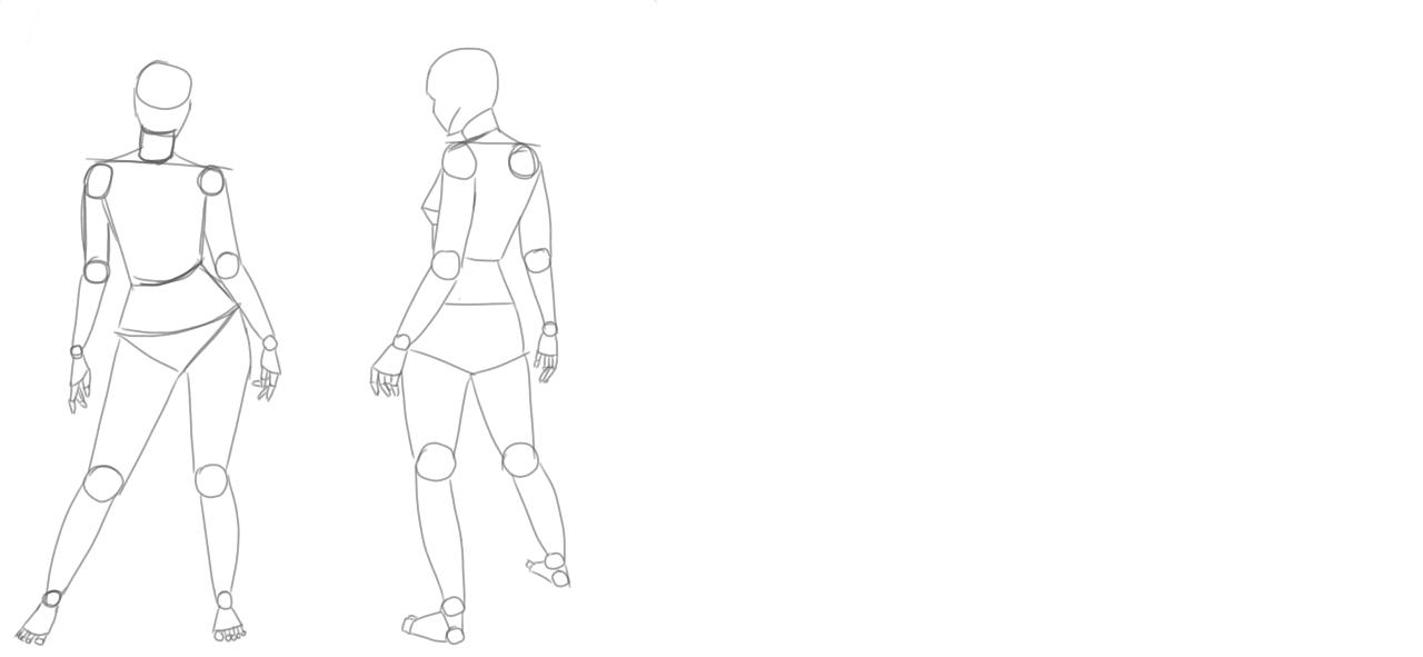 Basic Character Figure Character Design: BUILDING THE FIGURE by RP4427 on DeviantArt