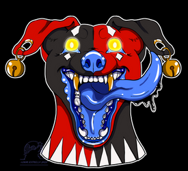 Crimson Clown Headshot
