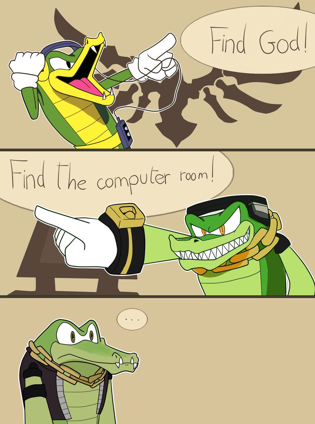 Chaotix On Sega Club Da Deviantart