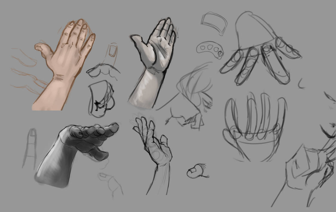 Front Practice Hand Hand practice by Missplayer30 on DeviantArt