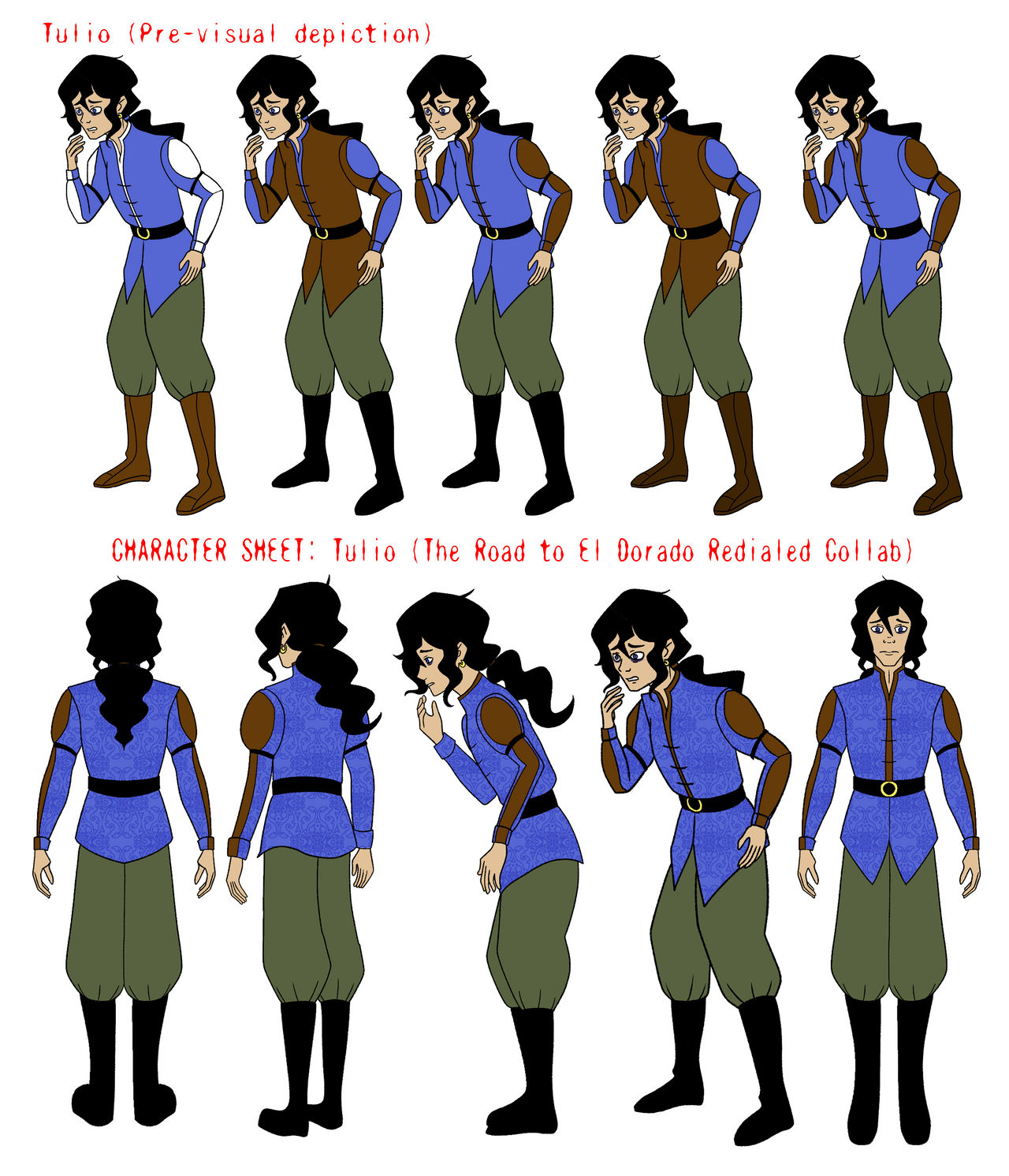 El Dorado Redialed collab - Chel character sheet by Missplayer30 on ...