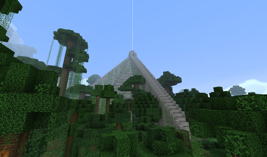 minecraft - Aztec pyramid by Ankh666sunamun on DeviantArt