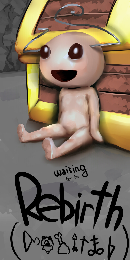 Binding of Isaac Rebirth waiting ._.