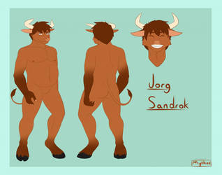 Jorg Sandrok ref sheet (commission)