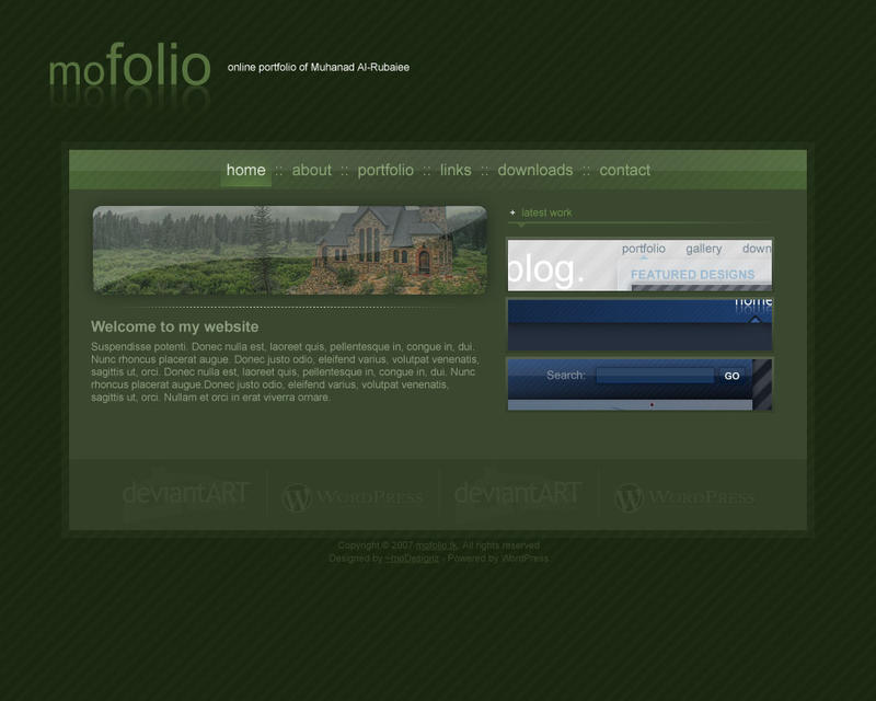 mofolio - personal site