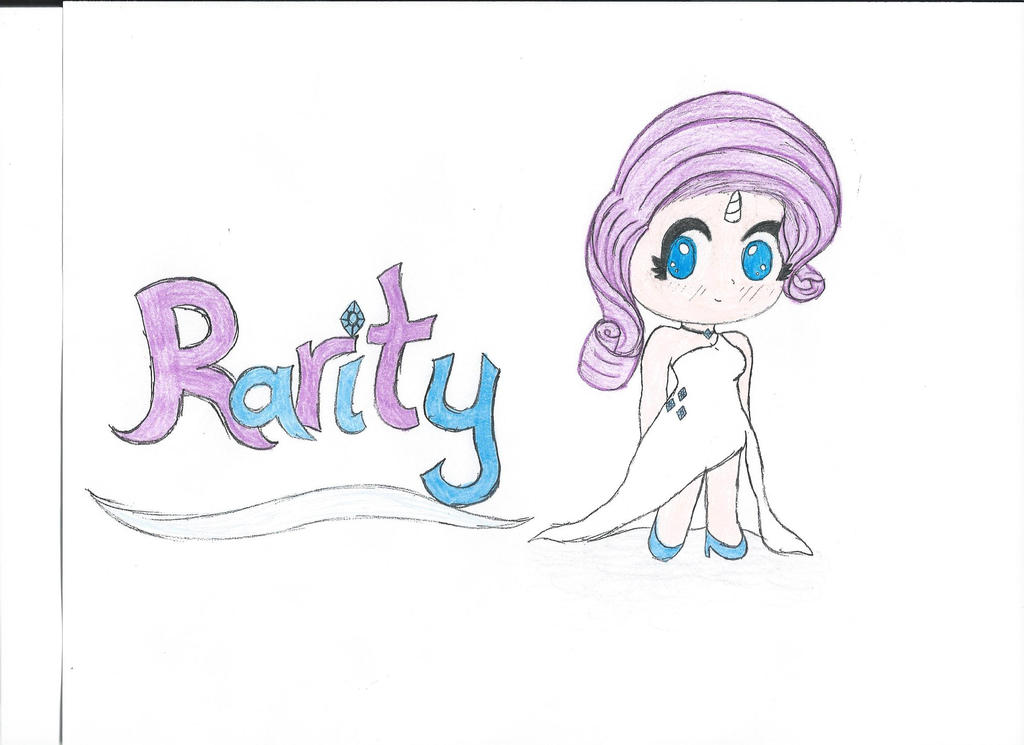 Chibi Rarity by SunLeopard4Ever on DeviantArt