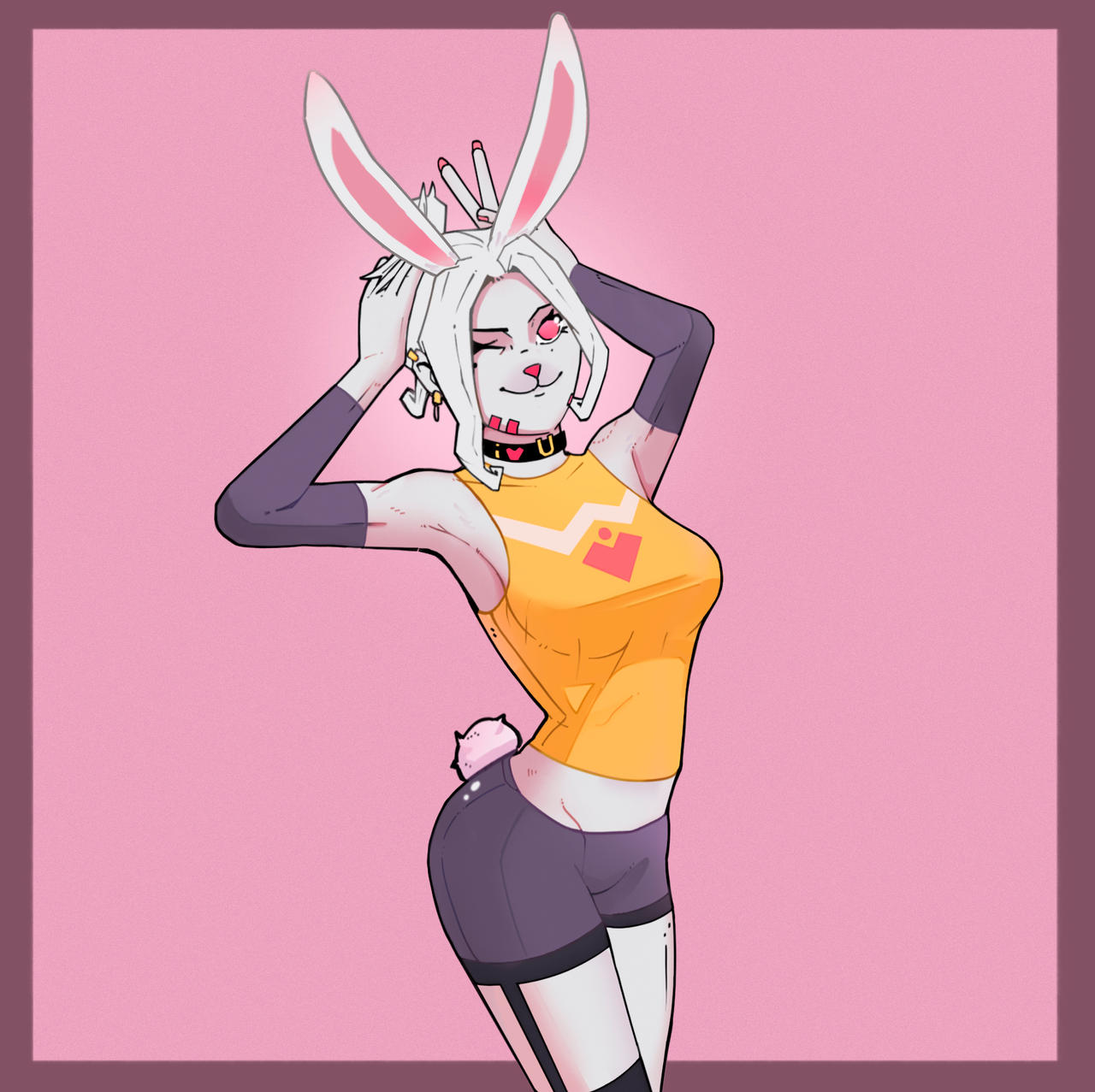 Usagi Cute Rabbit Bunny girl character (Usagi) by InuuuChan on DeviantArt