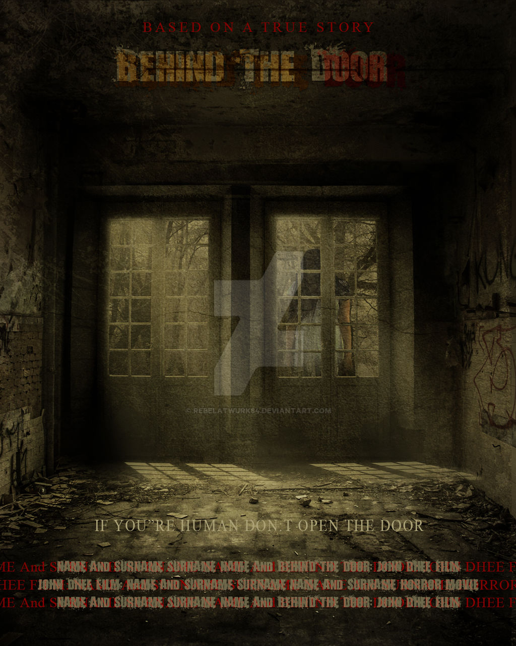 The Backrooms - Concept Movie Poster by BenRothrock on DeviantArt